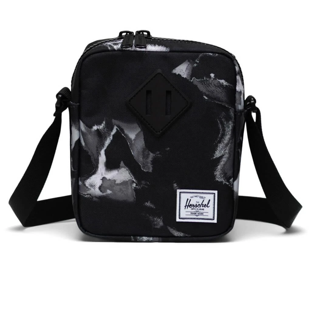 商品Herschel Supply|Heritage Crossbody - Dye Wash Black,价格¥303,第1张图片