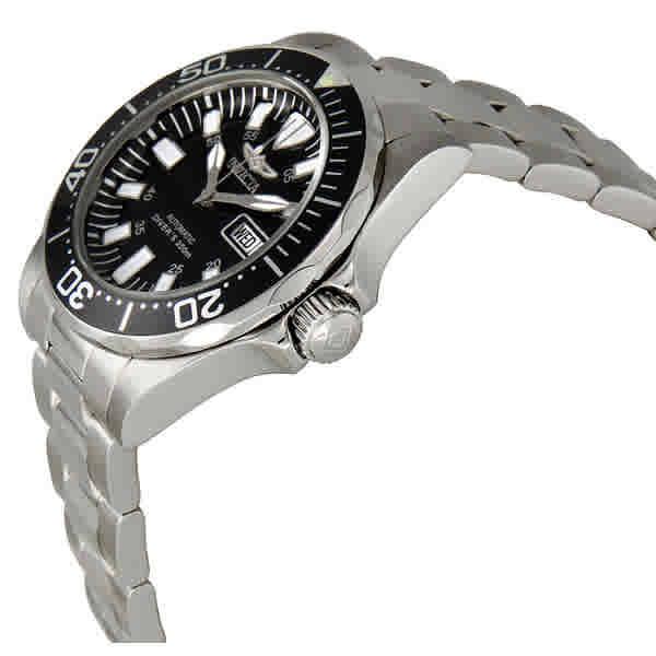 Invicta Signature Automatic Black Dial Mens Watch 7041商品第2张图片规格展示