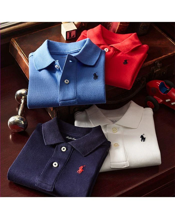 商品Ralph Lauren|Boys' Solid Polo Shirt - Baby,价格¥263,第3张图片详细描述