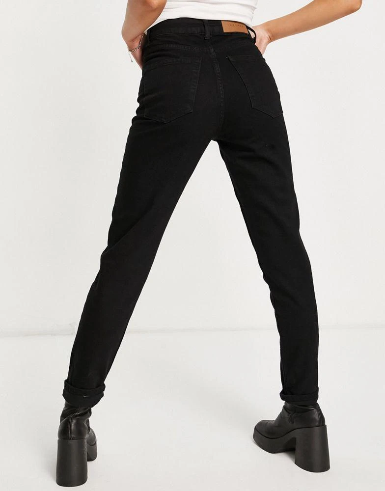 商品Topshop|Topshop Original Mom jeans in black - BLACK,价格¥186,第2张图片详细描述