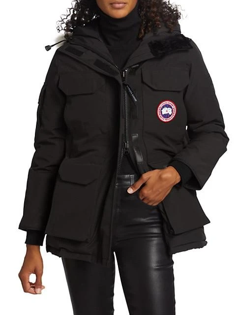 商品Canada Goose|Expedition Fusion-Fit Coyote Fur-Trim Parka,价格¥12658,第3张图片详细描述