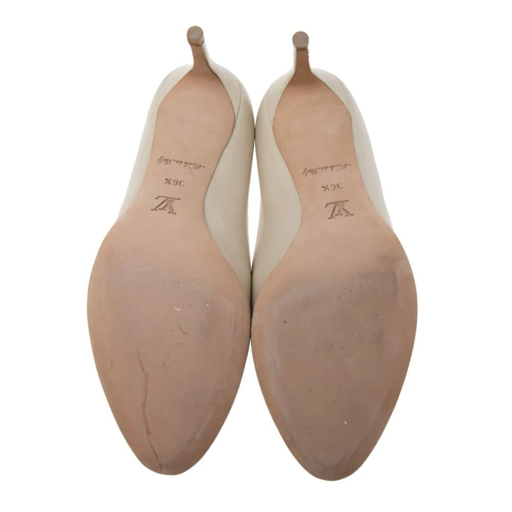 Louis Vuitton Cream Leather Dice  Pumps Size 36.5 商品
