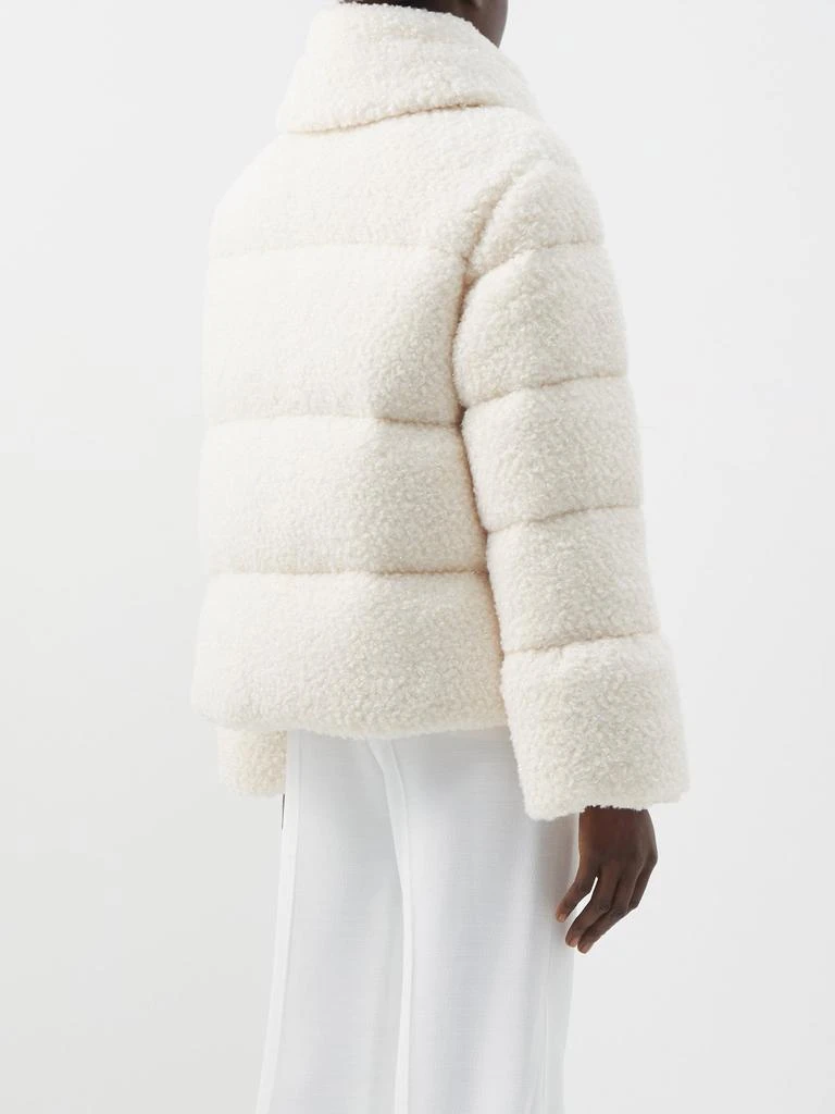 商品Moncler|Barbot high-neck faux-shearling down jacket,价格¥12846,第5张图片详细描述