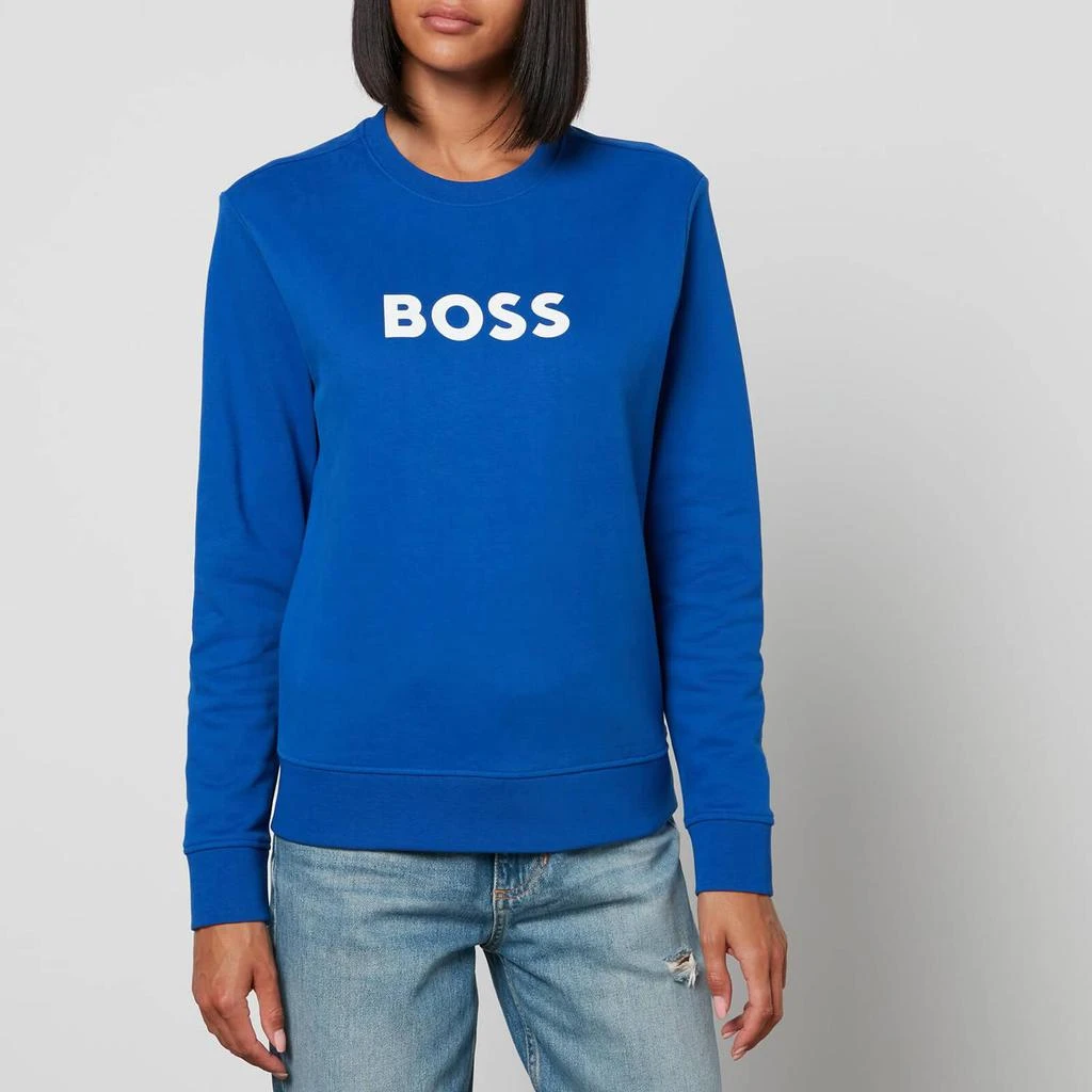 商品Hugo Boss|BOSS Women's Elaboss Sweatshirt - Open Blue,价格¥389,第1张图片