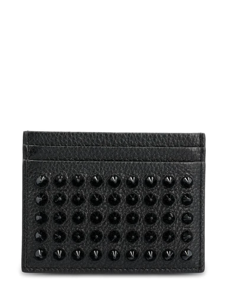 商品Christian Louboutin|Christian Louboutin Small Leather Goods in Black,价格¥1102,第1张图片