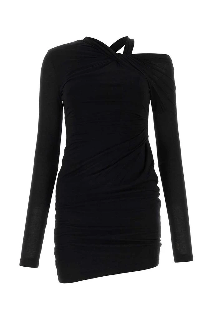 商品Helmut Lang|Helmut Lang Twist Detailed Long Sleeved Mini Dress,价格¥1750,第1张图片