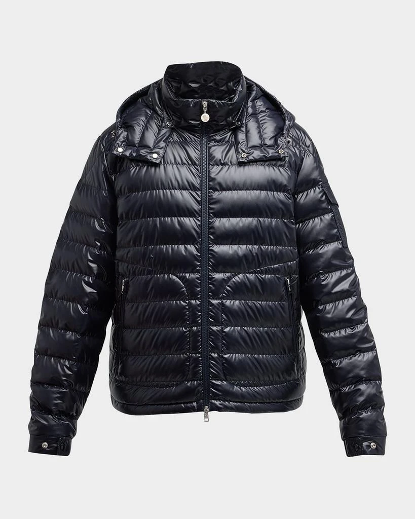 商品Moncler|Men's Lauros Channeled Down Jacket,价格¥15009,第1张图片