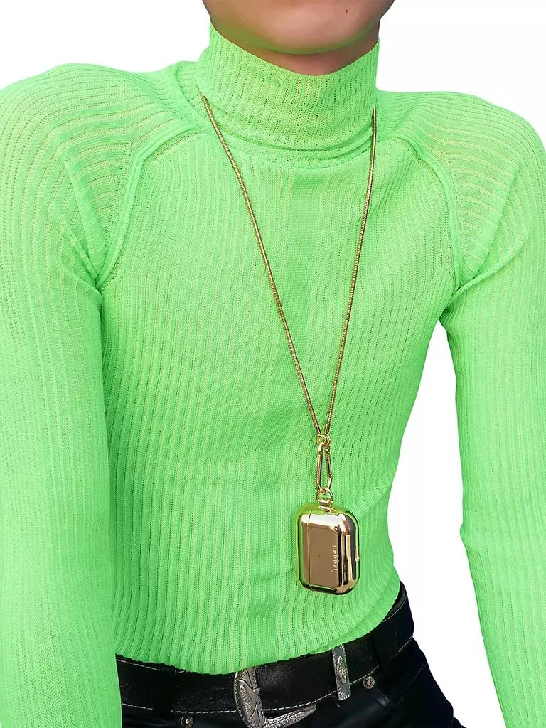 18K Gold-Plated Brass Airpods Pro Neck Case 商品