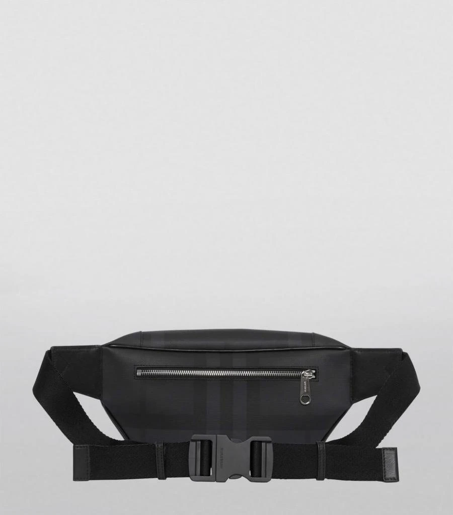 商品Burberry|Leather London Check Belt Bag,价格¥5990,第4张图片详细描述