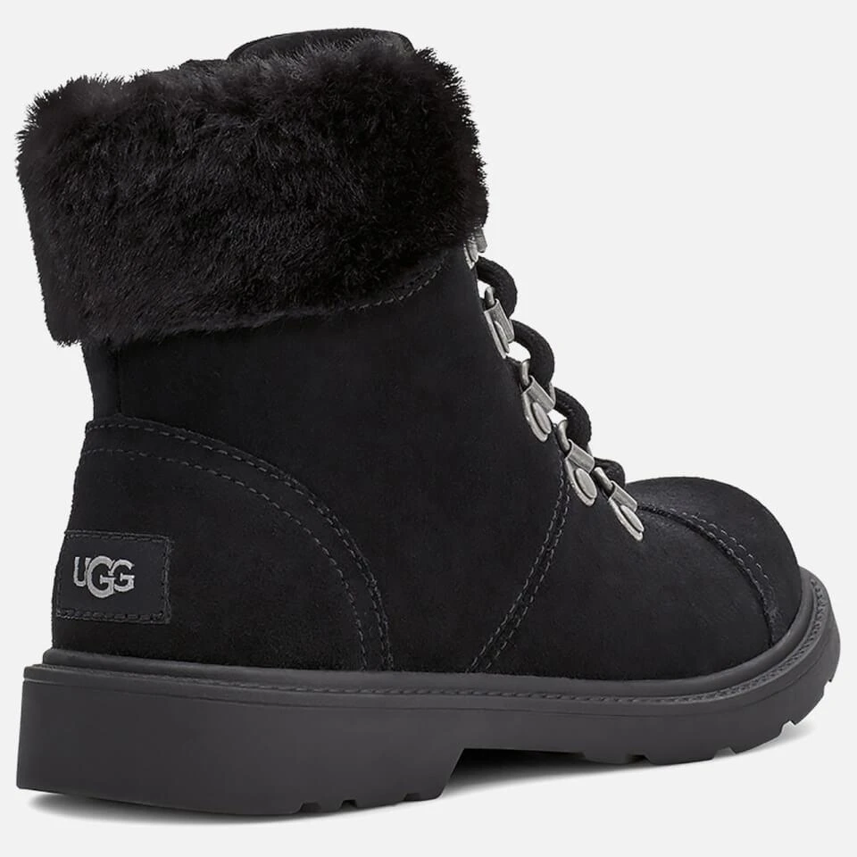 商品UGG|UGG KIDS' AZELL HIKER ALL WEATHER BOOTS - BLACK,价格¥486,第4张图片详细描述