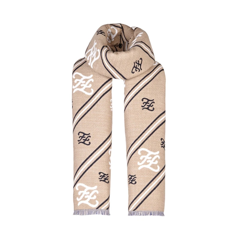 商品Fendi|FENDI 米色女士披肩 FXT085-AALF-F0QB9,价格¥3267,第1张图片