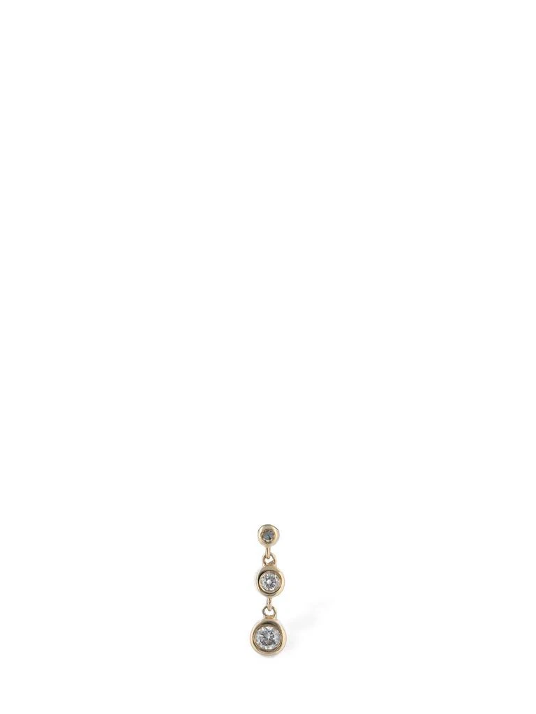 商品Maria Black|14kt & Diamond Chandelier Mono Earring,价格¥1275,第1张图片