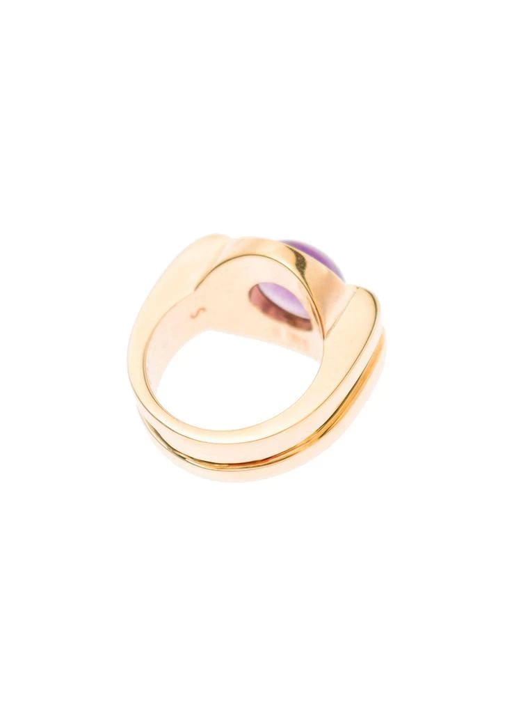 商品Leda Madera|Sophia  Gold Plated Brass Rings wirh Purple Stone detail Leda Madera Woman,价格¥1360,第2张图片详细描述