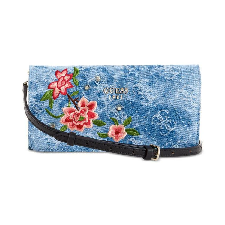 商品GUESS|Cool School Small Wallet On A String,价格¥245,第1张图片