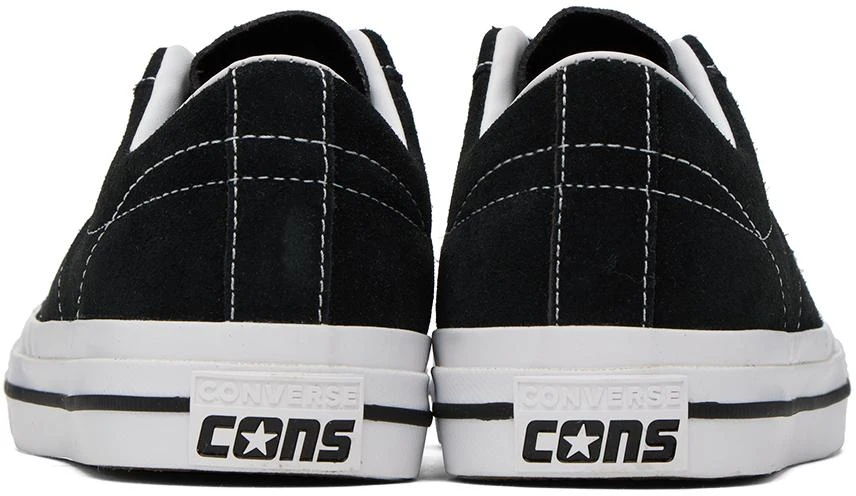 商品Converse|Black One Star Pro Sneakers,价格¥376,第2张图片详细描述