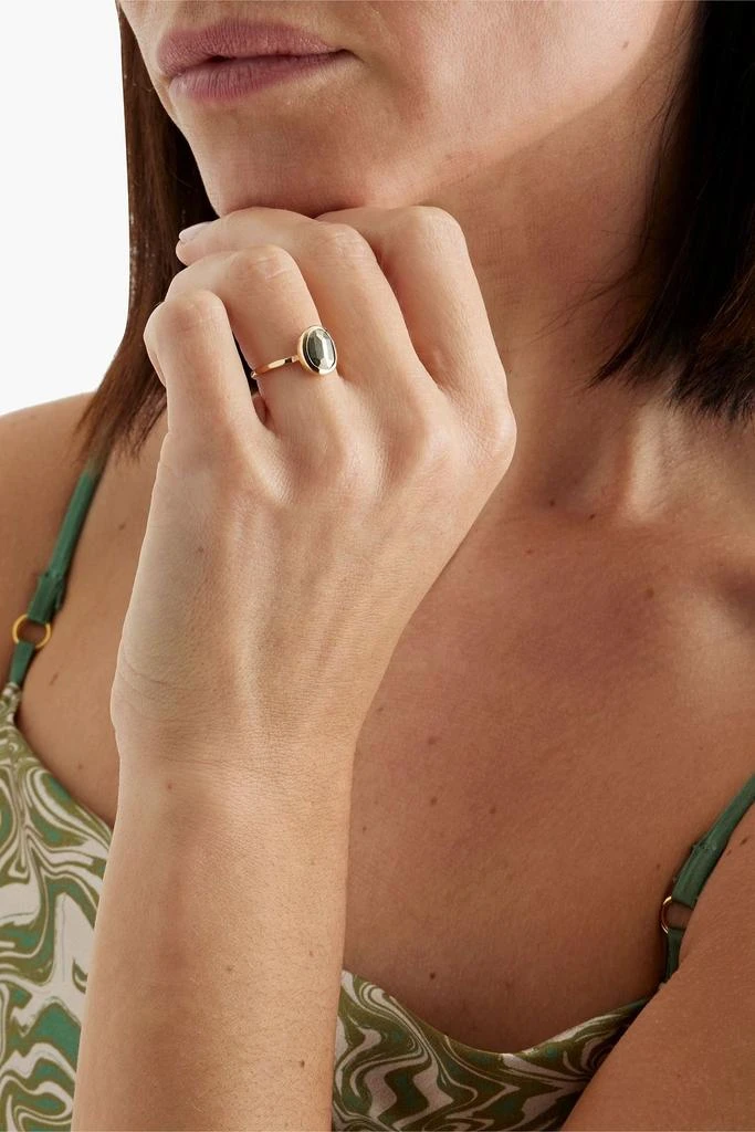 商品MELISSA JOY MANNING|14-karat gold pyrite ring,价格¥3105,第2张图片详细描述