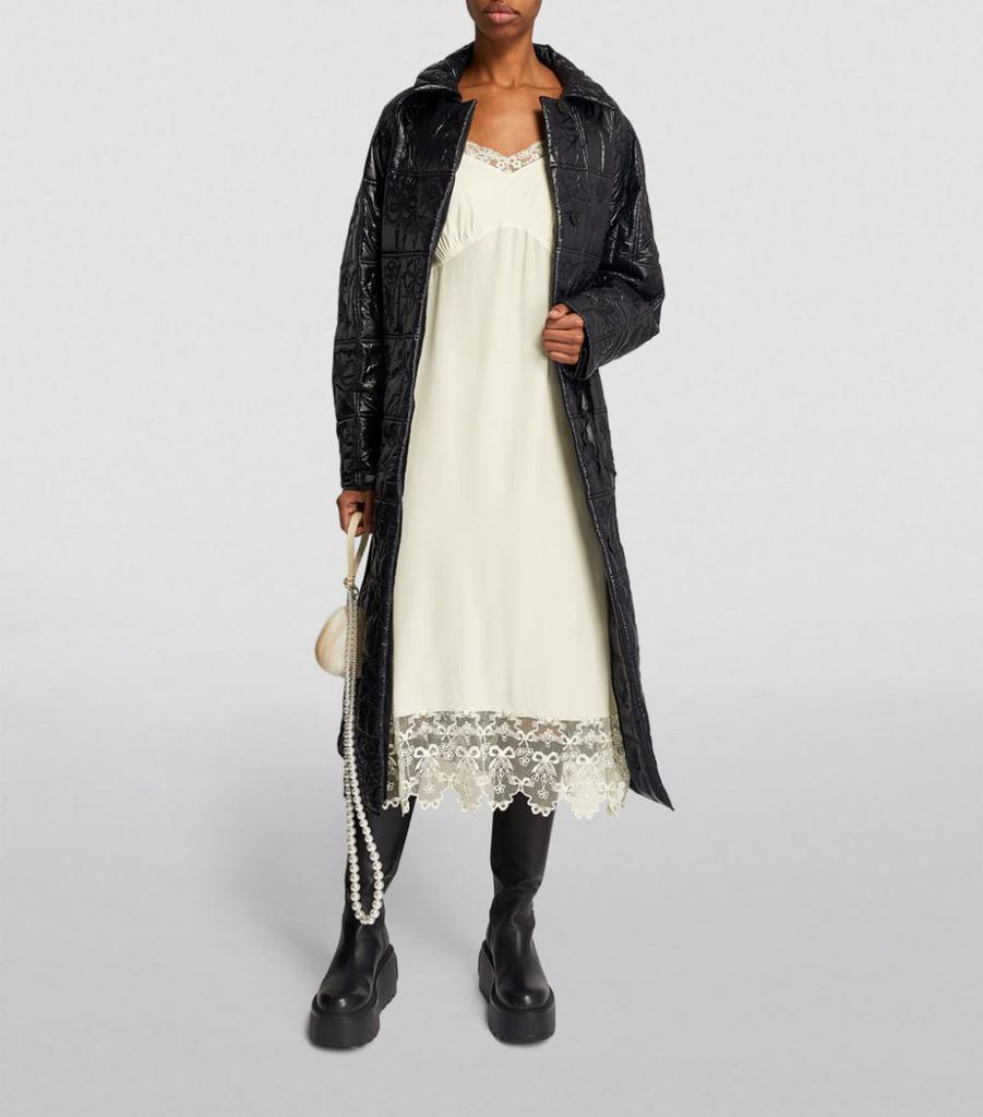 商品Simone Rocha|Lace-Trim Midi Dress,价格¥3629,第4张图片详细描述
