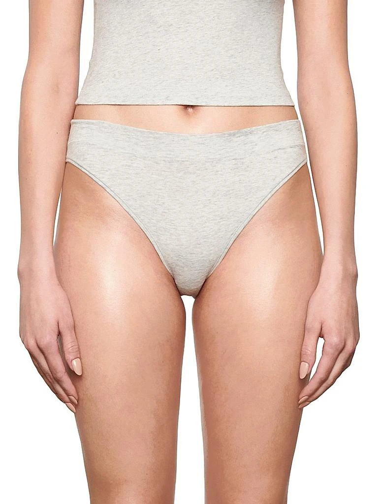 商品SKIMS|Cotton Jersey Cheeky Tanga,价格¥150,第3张图片详细描述