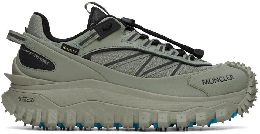 商品Moncler|Khaki Trailgrip GTX Sneakers,价格¥5854,第1张图片