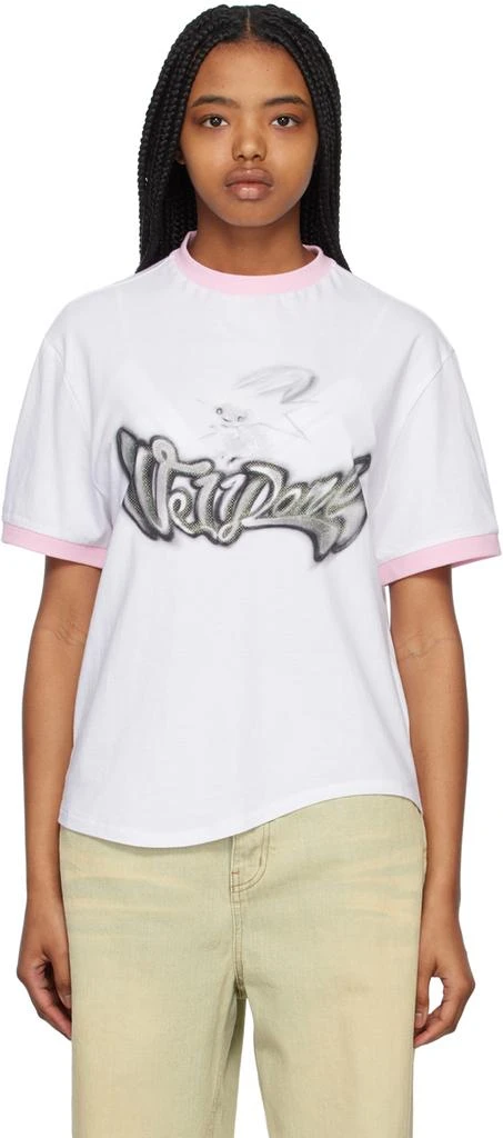 商品We11done|White Crewneck T-Shirt,价格¥442,第1张图片