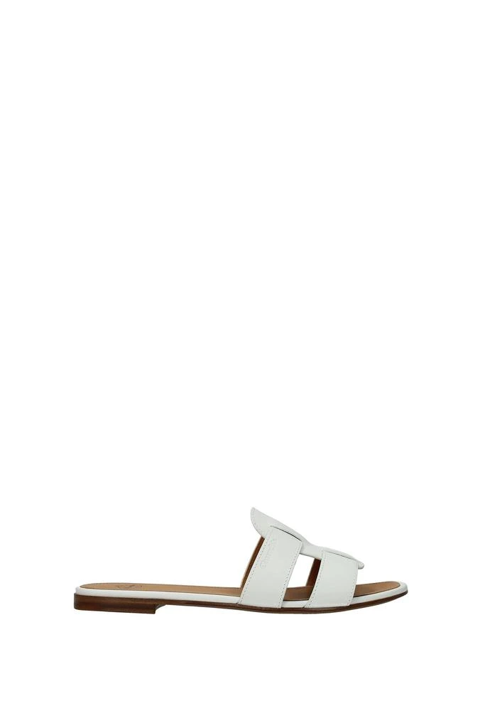 商品Church's|Slippers and clogs dee dee Leather White,价格¥3201,第1张图片