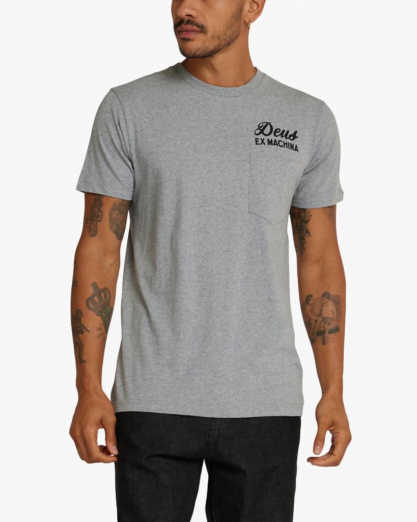 T-shirt Camperdown Australia Address pour homme, gris image 2