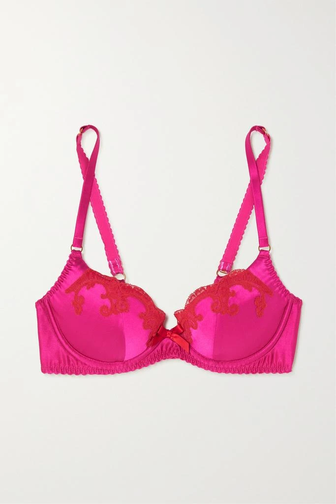 商品L'Agent by Agent Provocateur|Molly 蕾丝边饰弹力丝段带钢圈文胸  - 32D,价格¥688,第1张图片
