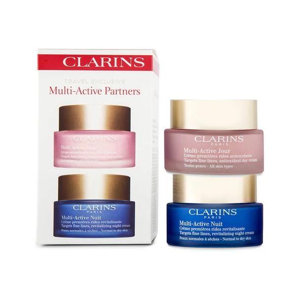 商品Clarins|娇韵诗多元活肤日晚霜套装50ml+50ml,价格¥629,第1张图片