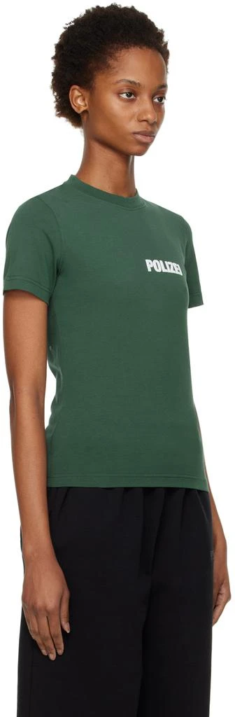 商品Vetements|Green Cotton T-Shirt,价格¥1186,第2张图片详细描述