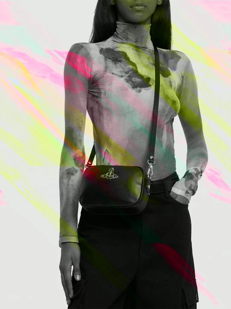 商品Vivienne Westwood|Anna Faux Leather Shoulder Bag,价格¥3784,第1张图片详细描述