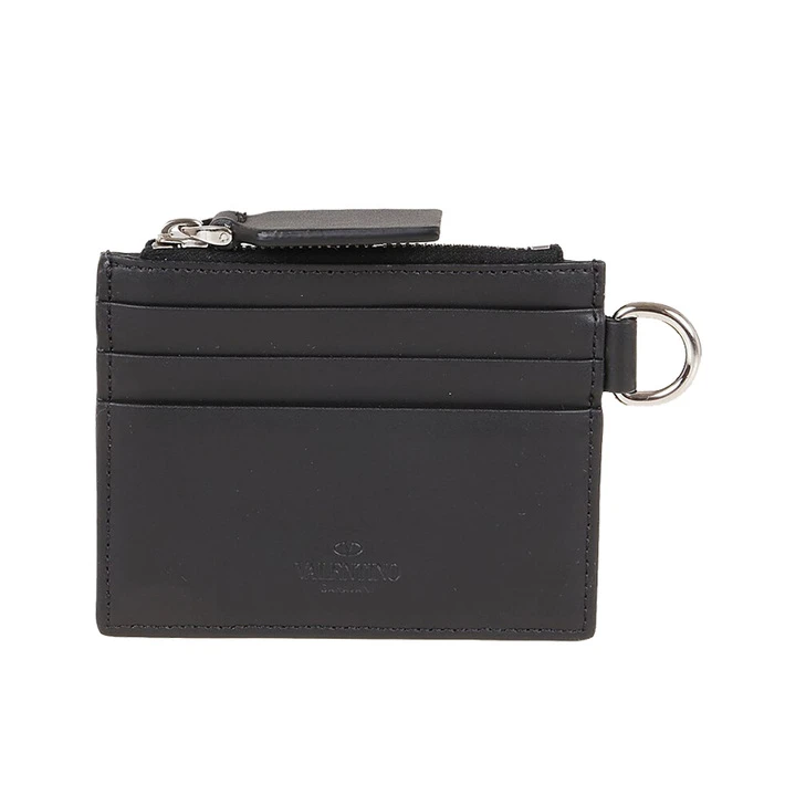 商品Valentino|VALENTINO 男士黑色卡包 TY2P0R10-SND-0NO,价格¥1910,第1张图片