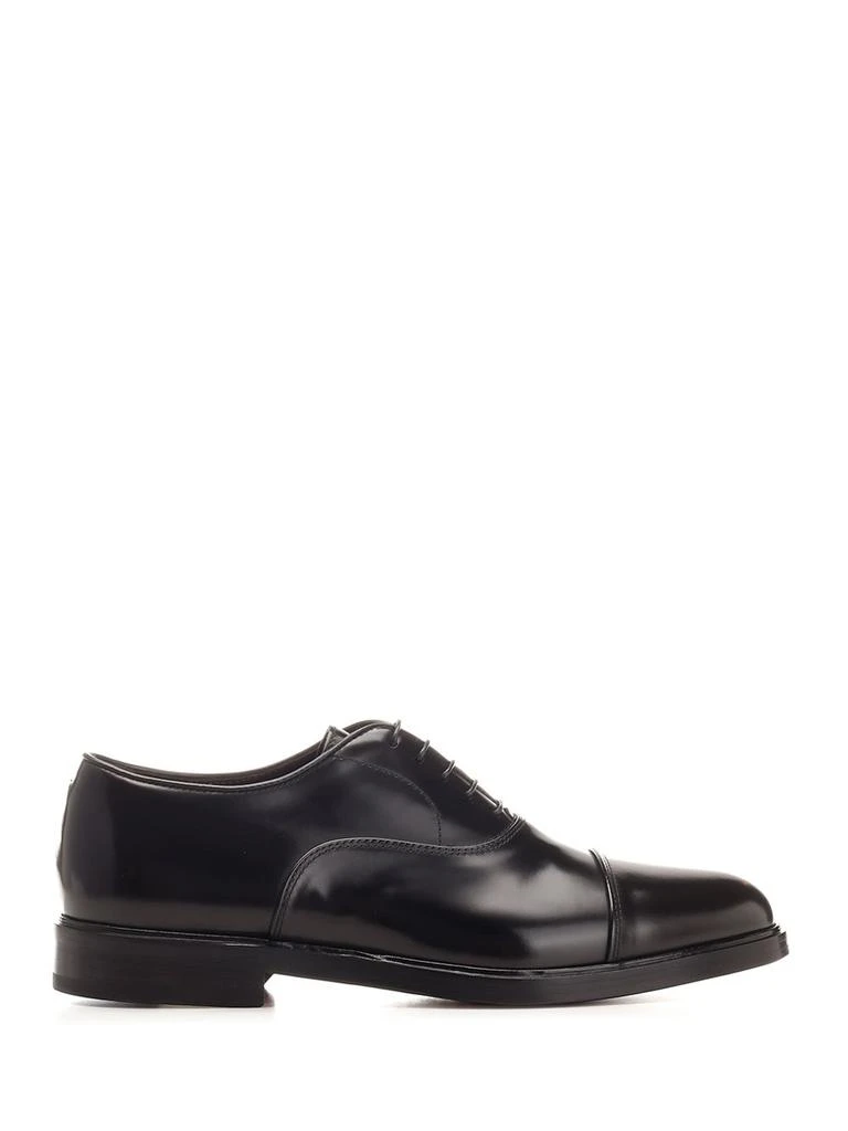 商品Corvari|Classic Oxford Shoe Lace-Up Shoes Black,价格¥1919,第1张图片