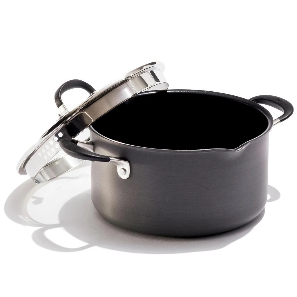 商品OXO|Non-SticK Black Stock Pot With Lid,价格¥899,第1张图片