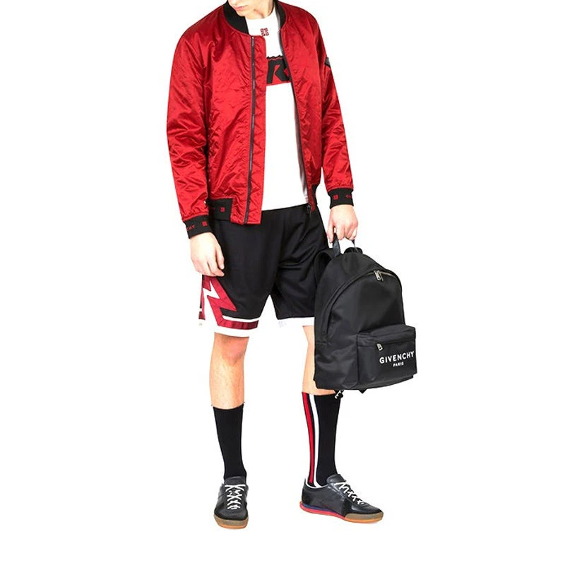 GIVENCHY 黑色男士双肩包 BK500JK0AK-004 商品