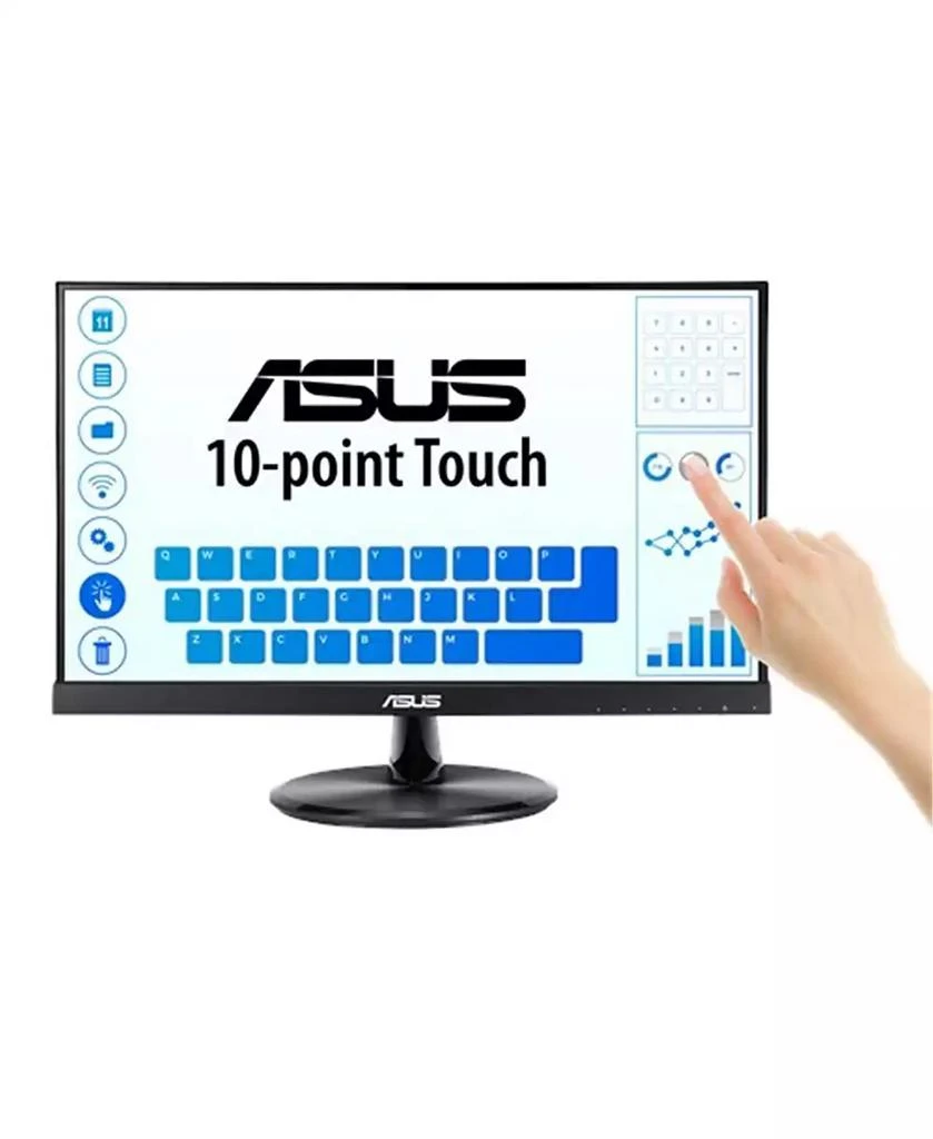 商品ASUS|VT229H 21.5 in. Widescreen USB Touchscreen LED LCD Monitor with Speakers - Black,价格¥2066,第1张图片