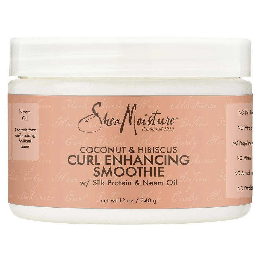 SheaMoisture Smoothie Curl Enhancing Cream Coconut and Hibiscus 1