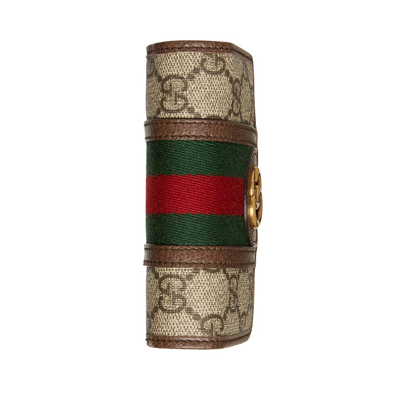 GUCCI/古驰 Ophidia系列 经典绿红拼接GG�帆布提花相机 斜挎包 625757 96IWT 8745 商品