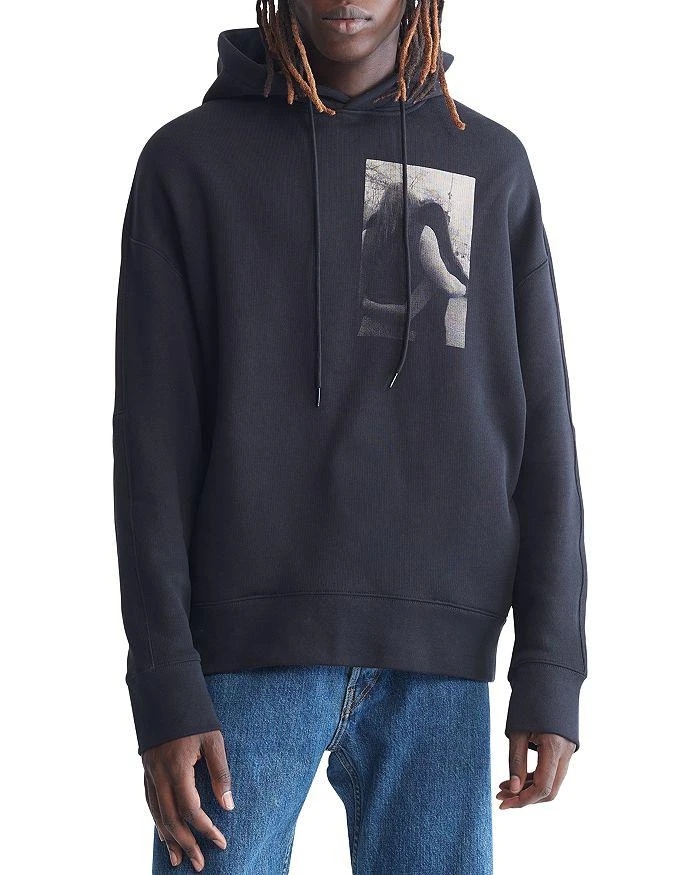 商品Calvin Klein|Standards Central Park Graphic Fleece Hoodie,价格¥1111,第1张图片