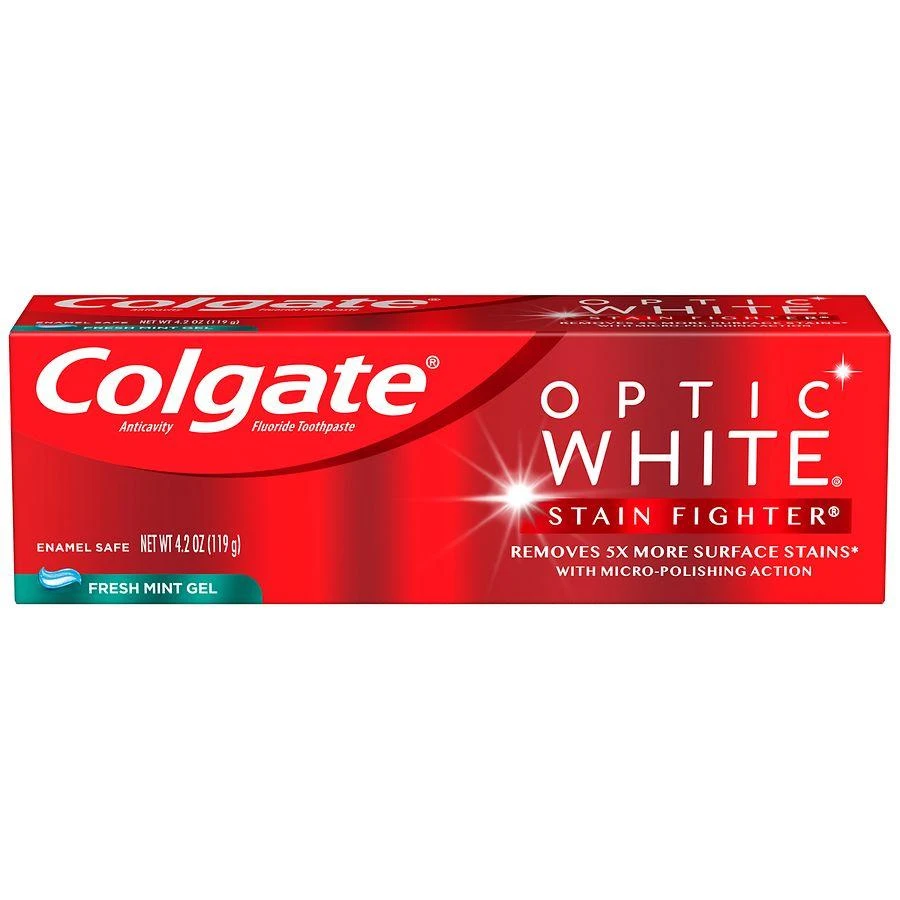 商品Colgate|Stain Fighter Whitening Toothpaste Gel Fresh Mint Gel,价格¥38,第1张图片