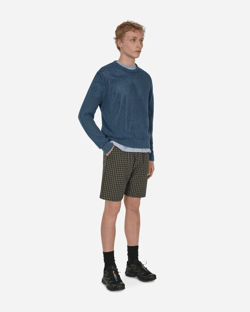 商品STUSSY|Pig. Dyed Loose Gauge Sweater Blue,价格¥635,第4张图片详细描述