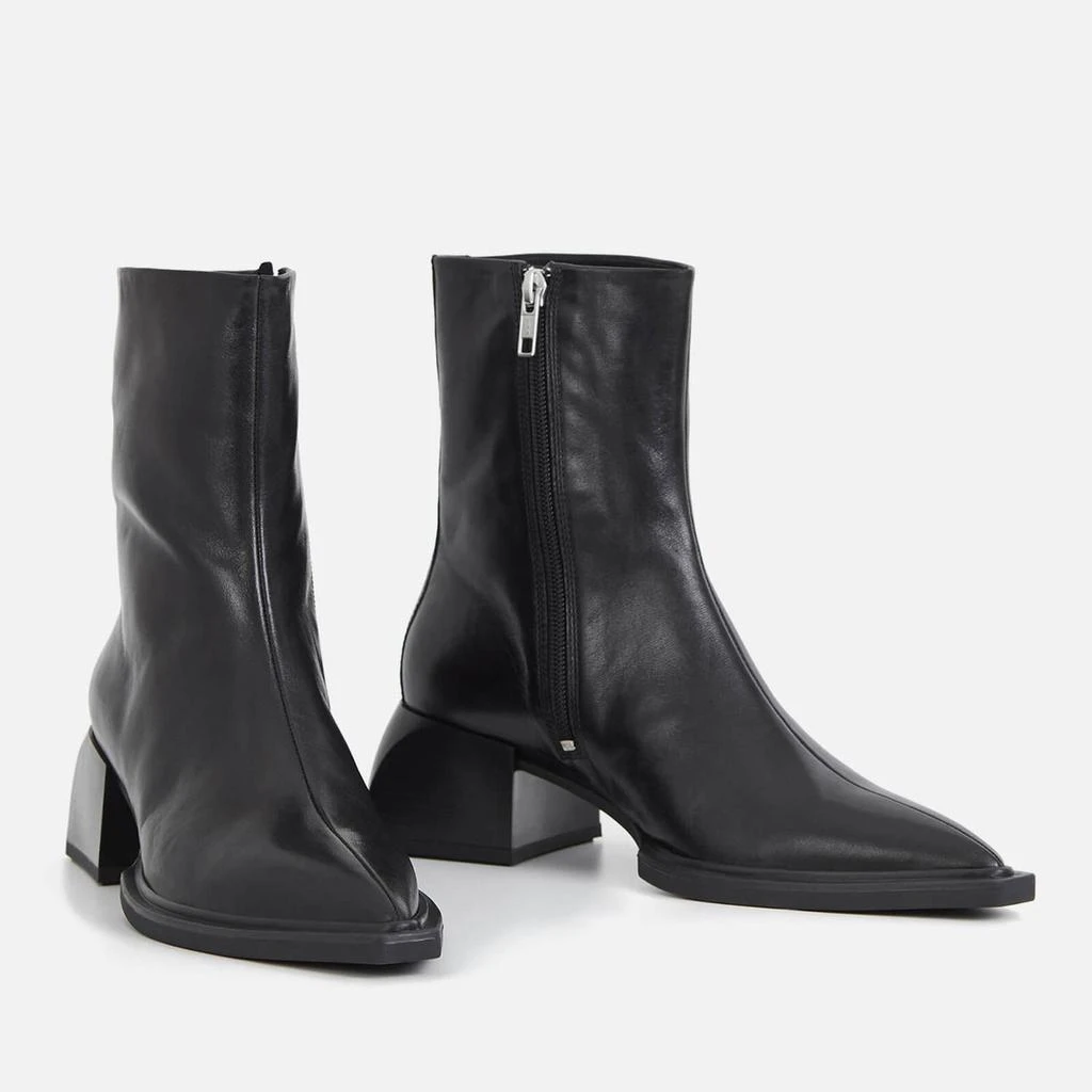 商品Vagabond|Vagabond Women's Vivian Leather Heeled Boots - Black,价格¥1590,第2张图片详细描述