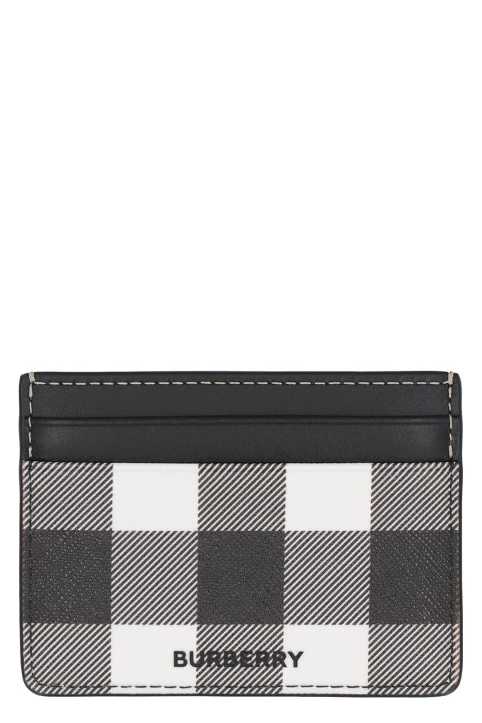 商品Burberry|COATED CANVAS CARD HOLDER,价格¥1438,第1张图片