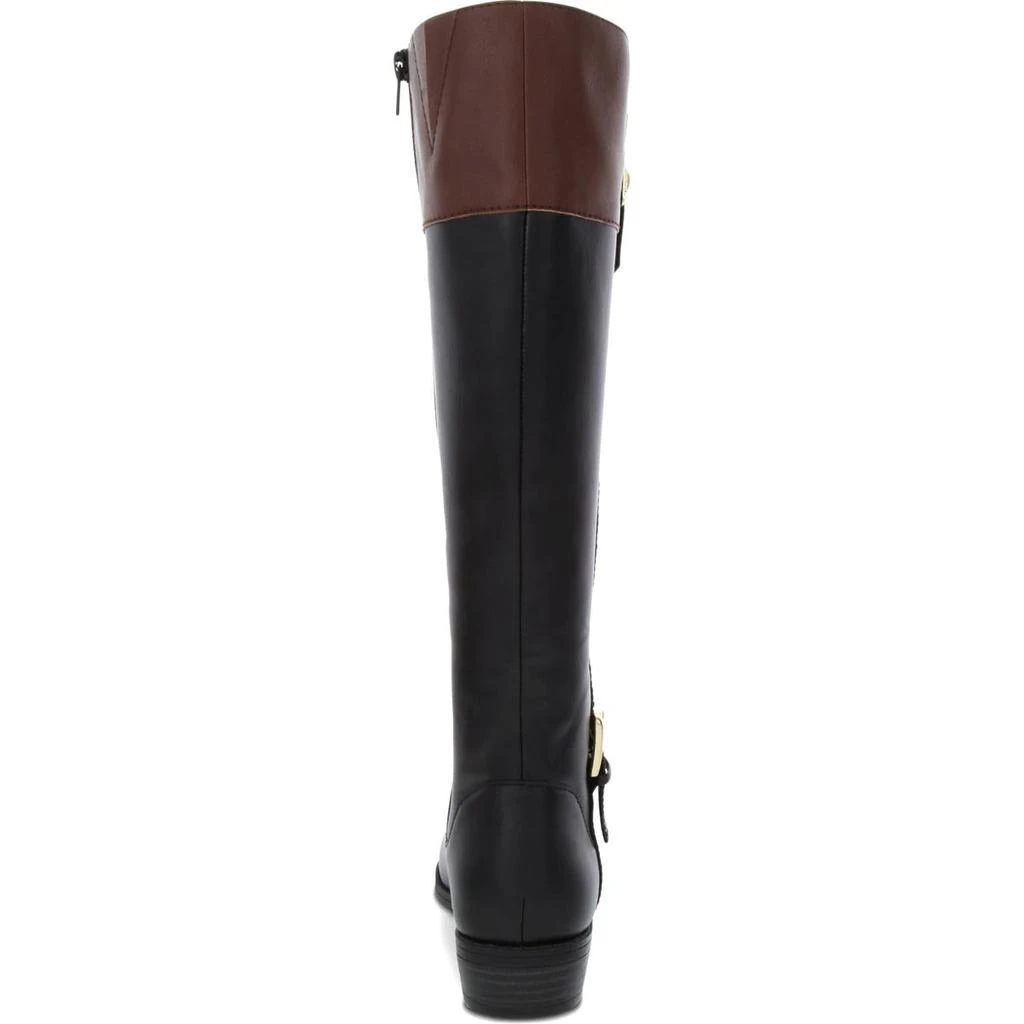 Karen Scott Womens Deliee 2 Faux Leather Riding Boots 商品