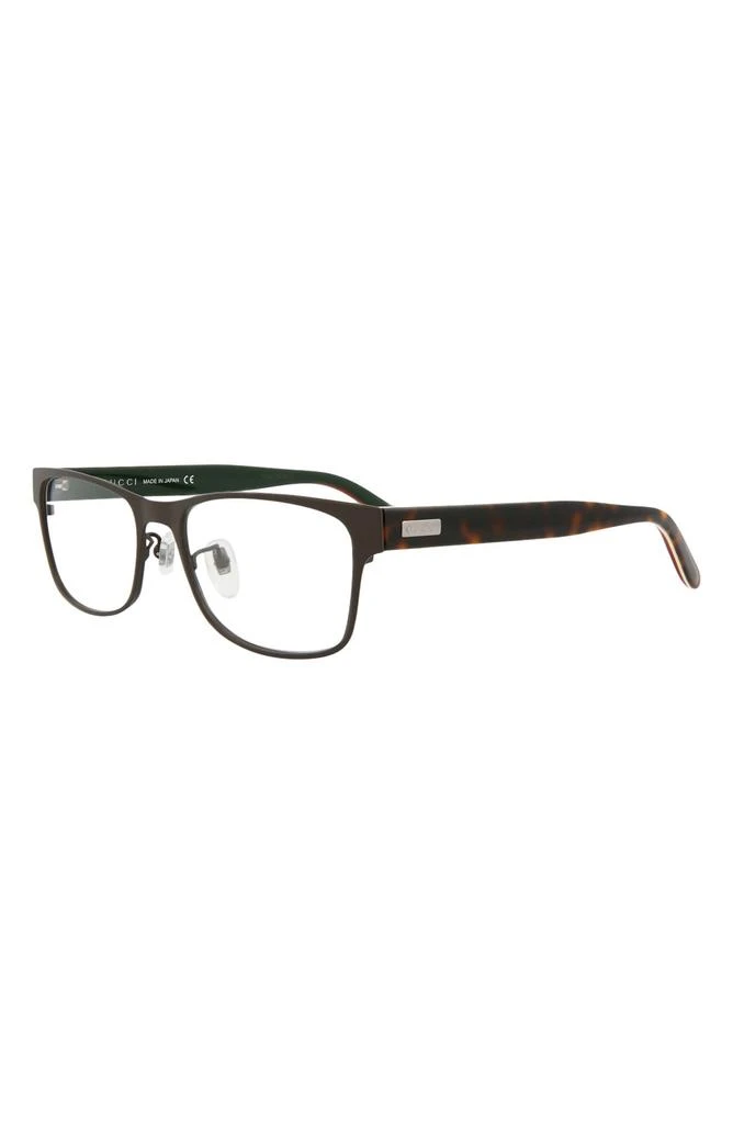 商品Gucci|55mm Rectangular Optical Frames,价格¥2448,第2张图片详细描述