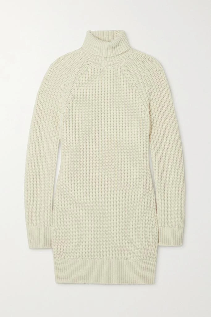 商品Michael Kors|罗纹羊绒高领迷你连衣裙,价格¥4085,第1张图片