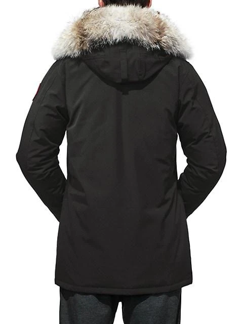 商品Canada Goose|Langford Fusion Fit Coyote-Fur Trim Parka,价格¥11094,第3张图片详细描述