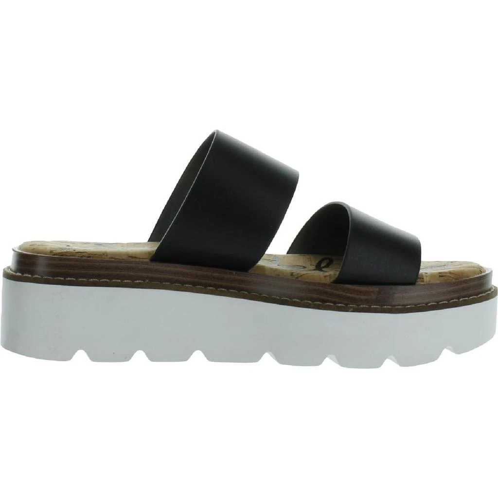 商品Sam Edelman|Sam Edelman Womens Raul Open Toe Slip On Flatform Sandals,价格¥130,第3张图片详细描述