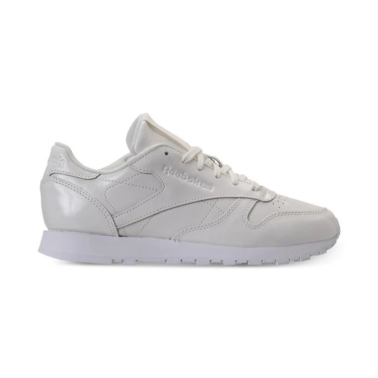 商品Reebok|Women's Classic Leather Patent Casual Sneakers from Finish Line,价格¥299,第2张图片详细描述