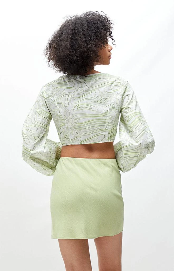商品Charlie Holiday|Priscilla Long Sleeve Top,价格¥624,第4张图片详细描述