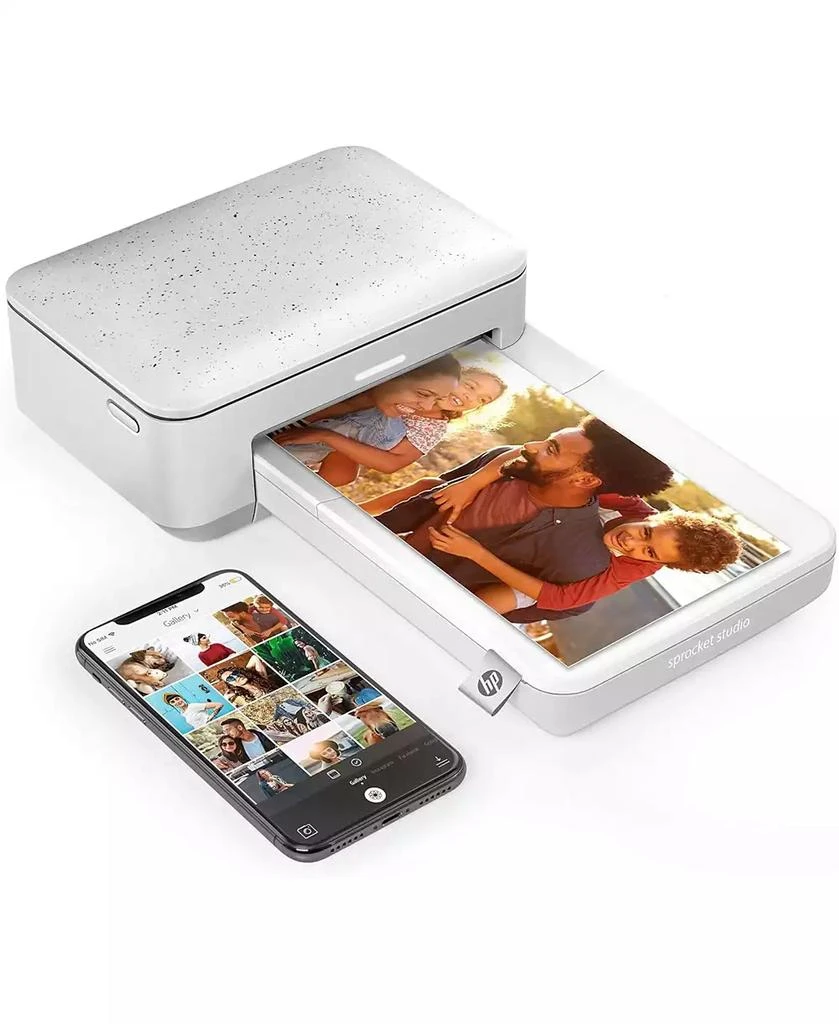 商品HP|Sprocket Studio Plus 4x6” Instant Photo Printer, Photo Album & More,价格¥1495,第3张图片详细描述